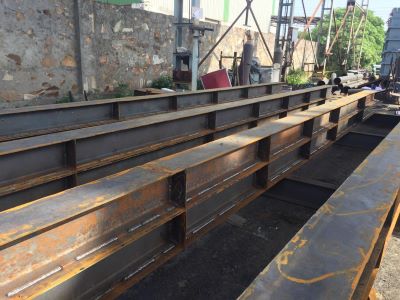 Column Frame and Roof